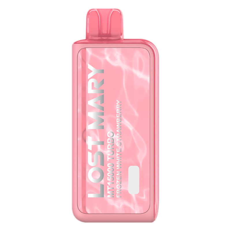 Lost Mary MT15000 Turbo Frozen White Strawberry Disposable Vape Vaping.com Powered by Gopuff Lost Mary MT15000 Turbo Frozen White Strawberry Disposable Vape Vaping.com Powered by Gopuff