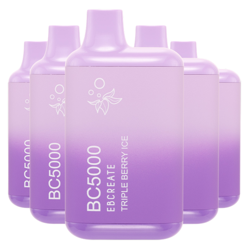 5 Pack Triple Berry Ice BC5000 Disposable Vape Vaping.com Powered by Gopuff 5 Pack Triple Berry Ice BC5000 Disposable Vape Vaping.com Powered by Gopuff