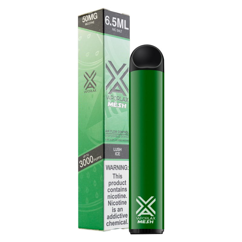 VaporLax Disposable Vape Lush Ice 50mg 6.5ml Vaping.com Powered by Gopuff VaporLax Disposable Vape Lush Ice 50mg 6.5ml Vaping.com Powered by Gopuff