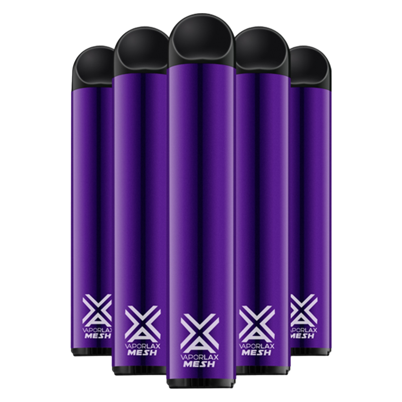 5 Pack VaporLax Disposable Vape Crush Grape 50mg 6.5ml Vaping.com Powered by Gopuff 5 Pack VaporLax Disposable Vape Crush Grape 50mg 6.5ml Vaping.com Powered by Gopuff