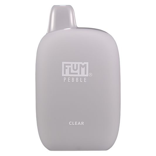 Flum Pebble Clear Disposable Vape 6000 Puffs