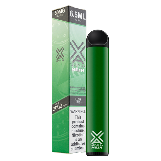 VaporLax Disposable Vape Lush Ice 50mg 6.5ml